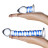 Набор из 2 стеклянных игрушек с синей спиралью Swirly Dildo &amp; Buttplug Set 