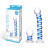 Набор из 2 стеклянных игрушек с синей спиралью Swirly Dildo &amp; Buttplug Set 