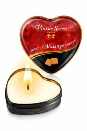 Массажная свеча с ароматом карамели Bougie Massage Candle - 35 мл. 