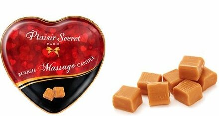 Массажная свеча с ароматом карамели Bougie Massage Candle - 35 мл. 