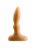 Анальный стимулятор телесного цвета Beginners p-spot massager flash - 11 см. 