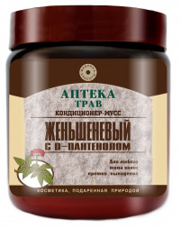 Кондиционер-мусс «Женьшеневый» с D-пантенолом - 500 мл.
