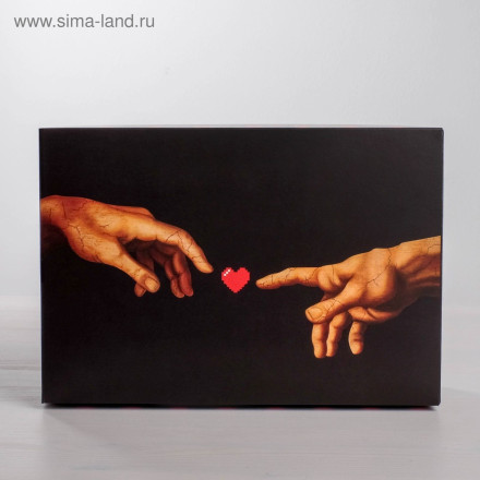 Складная коробка Love - 16 х 23 см. 