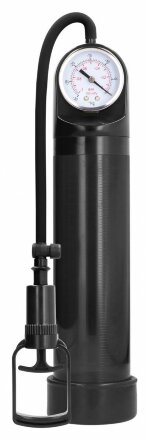 Черная вакуумная помпа с манометром Comfort Pump With Advanced PSI Gaug 