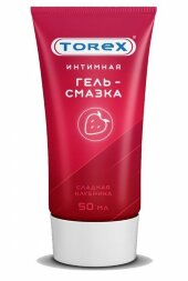 Смазка на водной основе TOREX &quot;Сладкая клубника&quot; - 50 мл.