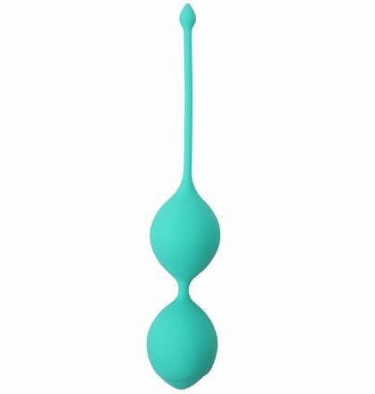 Зеленые вагинальные шарики SEE YOU IN BLOOM DUO BALLS 36MM 