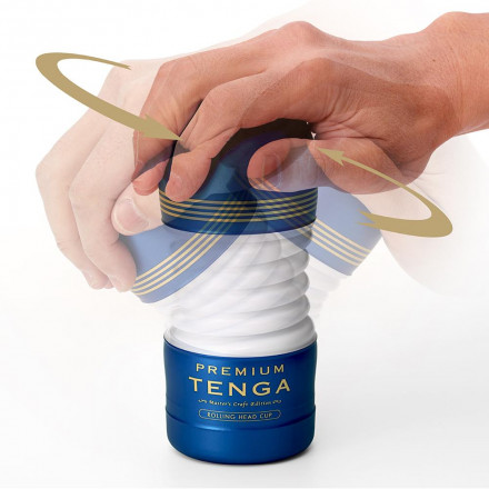 Мастурбатор TENGA Premium Rolling Head Cup 