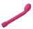 Ярко-розовый вибромассажер G-SPOT VIBRATOR - 21 см. 