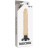 Телесный вибратор на присоске Basecock Realistic Vibrator 2in1 - 20 см. 
