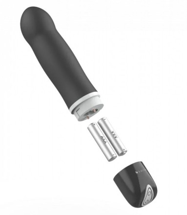 Черный мини-вибратор Bdesired Deluxe - 15,3 см. 