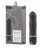 Черный мини-вибратор Bdesired Deluxe - 15,3 см. 