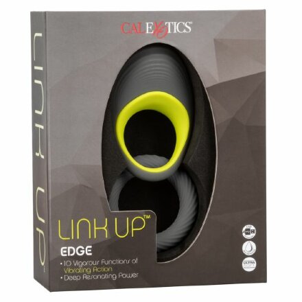 Набор из двух сероых эрекционных колец Link Up Edge 