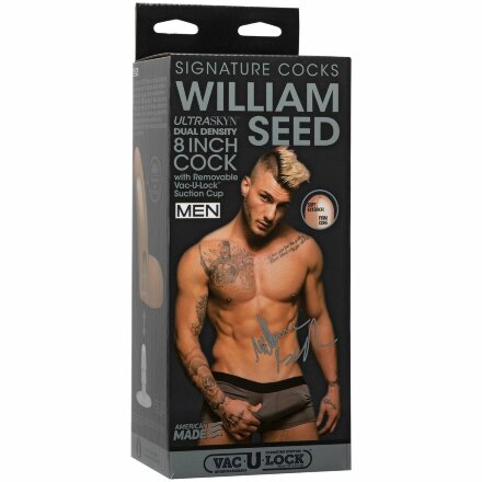 Телесный фаллоимитатор William Seed 8&quot; ULTRASKYN Cock - 21 см. 
