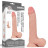 Телесный фаллоимитатор Sliding Skin Dual Layer Dong - 24,5 см. 