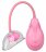 Розовый вакуумный вибромассажер VIBRATING VAGINA PUMP 