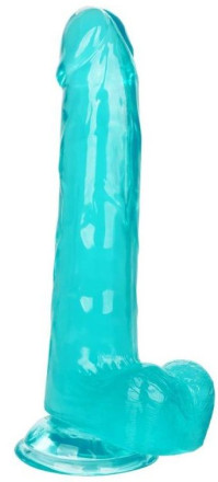 Голубой фаллоимитатор Size Queen 8  - 25,5 см. 