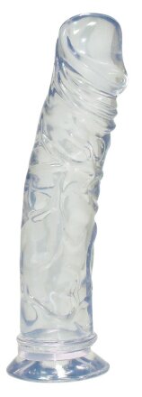 Прозрачный фаллоимитатор Medium Dong - 19,5 см. 