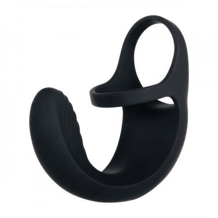 Эрекционное кольцо с вибрацией и стимуляцией мошонки Vibrating Ball Cradle 