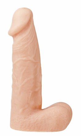Телесный фаллоимитатор XSKIN 6 PVC DONG FLESH - 15,2 см. 