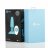 Голубая вибропробка с ротацией шариков RIMMING REMOTE CONTROL PLUG TEAL - 15,2 см. 