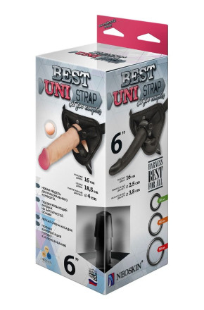Пояс харнесс BEST UNI strap с 2 сменными насадками - 18,5 и 16 см. 