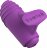 Фиолетовый вибростимулятор на пальчик Bteased Basic Finger Vibrator 