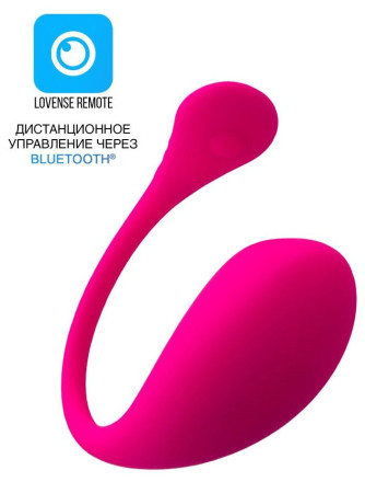 Розовое виброяйцо Lovense Lush 3 