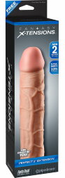 Телесная насадка Fantasy X-tensions Perfect 2&quot; Extension - 20,3 см.