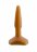 Оранжевый анальный стимулятор Small Anal Plug flash - 12 см. 