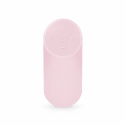 Нежно-розовое виброяйцо LUV EGG с пультом ДУ 