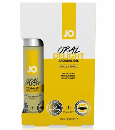 Ванильный лубрикант для оральных ласк Oral Delight Vanilla Thrill - 30 мл. 