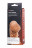 Телесная закрытая насадка с пучками шишечек Cock Sleeve Size M - 15,6 см. 