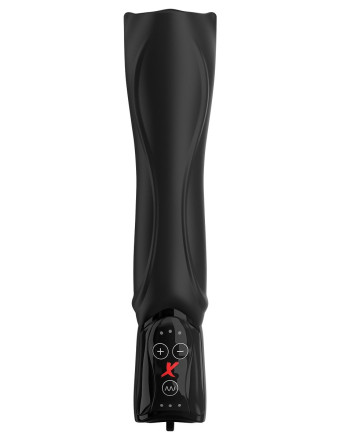 Черный вибромастурбатор-ротатор Vibrating Roto-Teazer  