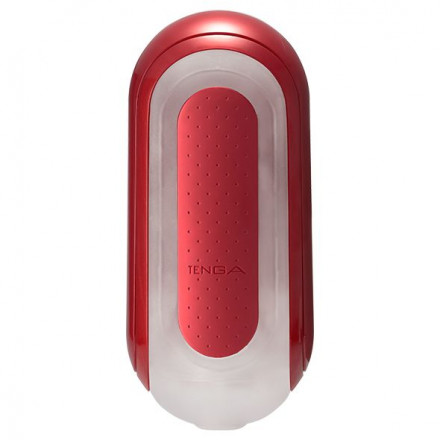 Красный мастурбатор Flip Zero Red &amp; Warmer с подогревом 