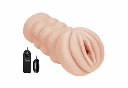 Мастурбатор-вагина с вибрацией Satisfaction Vibro Honeypot 