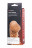 Телесная закрытая насадка с пучками шишечек Cock Sleeve Size L - 17,6 см. 