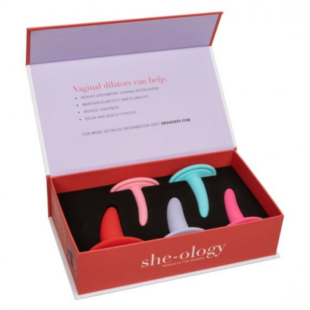 Набор She-ology из 5 разноцветных расширителей 