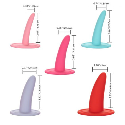 Набор She-ology из 5 разноцветных расширителей 