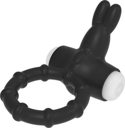 Черный эрекционное кольцо с вибрацией Ring Venny-Penny 