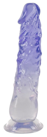 Прозрачный фаллоимитатор Clear Dildo на присоске - 22,5 см. 