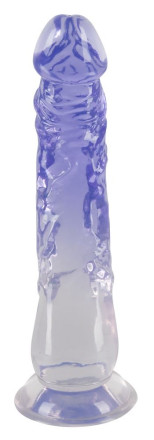 Прозрачный фаллоимитатор Clear Dildo на присоске - 22,5 см. 