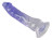 Прозрачный фаллоимитатор Clear Dildo на присоске - 22,5 см. 