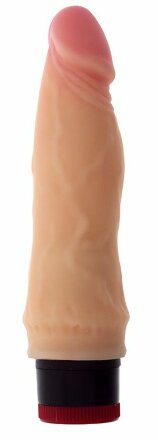 Вибратор-реалистик REALSTUFF MULTISPEED VIBRATOR 6INCH - 15,5 см. 