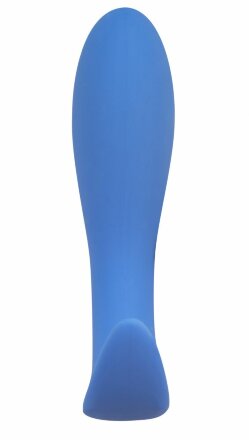 Голубая анальная пробка Strong Force Anal Plug - 14 см. 