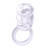 Прозрачная насадка на пенис с вибрацией Dual Vibrating Cock Cage 