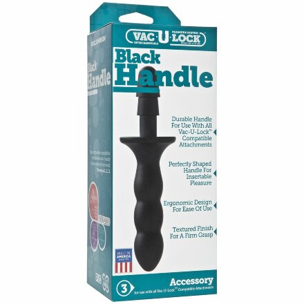 Рукоять с плагом для крепления насадок Vac-U-Lock Black Handle 