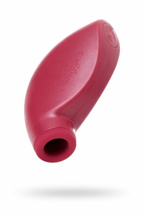 Красный вакуум-волновой бесконтактный стимулятор клитора Satisfyer One Night Stand 
