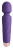 Фиолетовый вибромассажер Smooth Operator Rechargeable Wand - 19,5 см. 