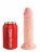 Телесный фаллоимитатор на присоске 6&quot; Triple Density Cock - 18,4 см. 