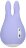 Фиолетовый клиторальный стимулятор Sugar Bunny - 9,5 см. 